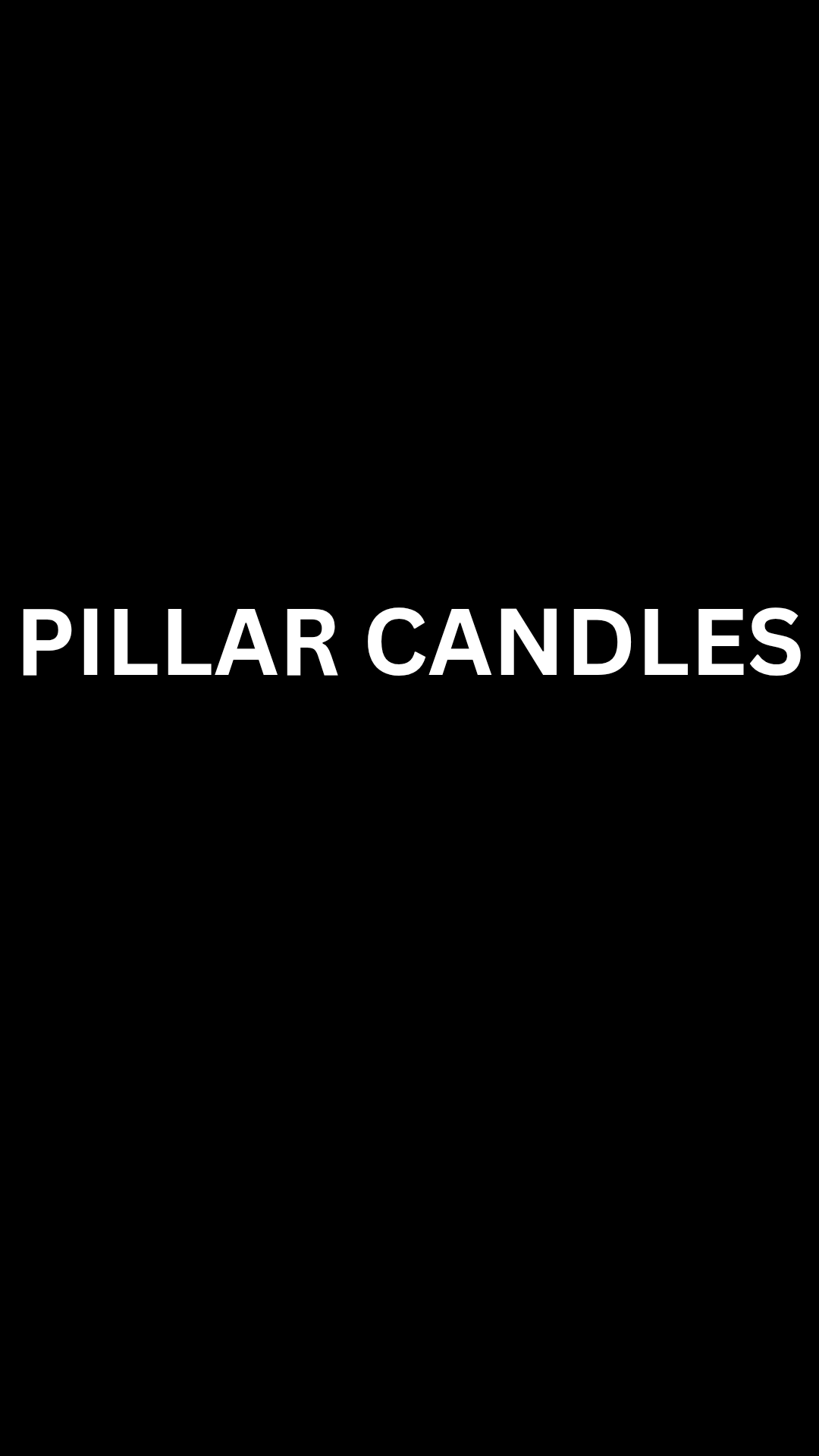 Pillar Candles