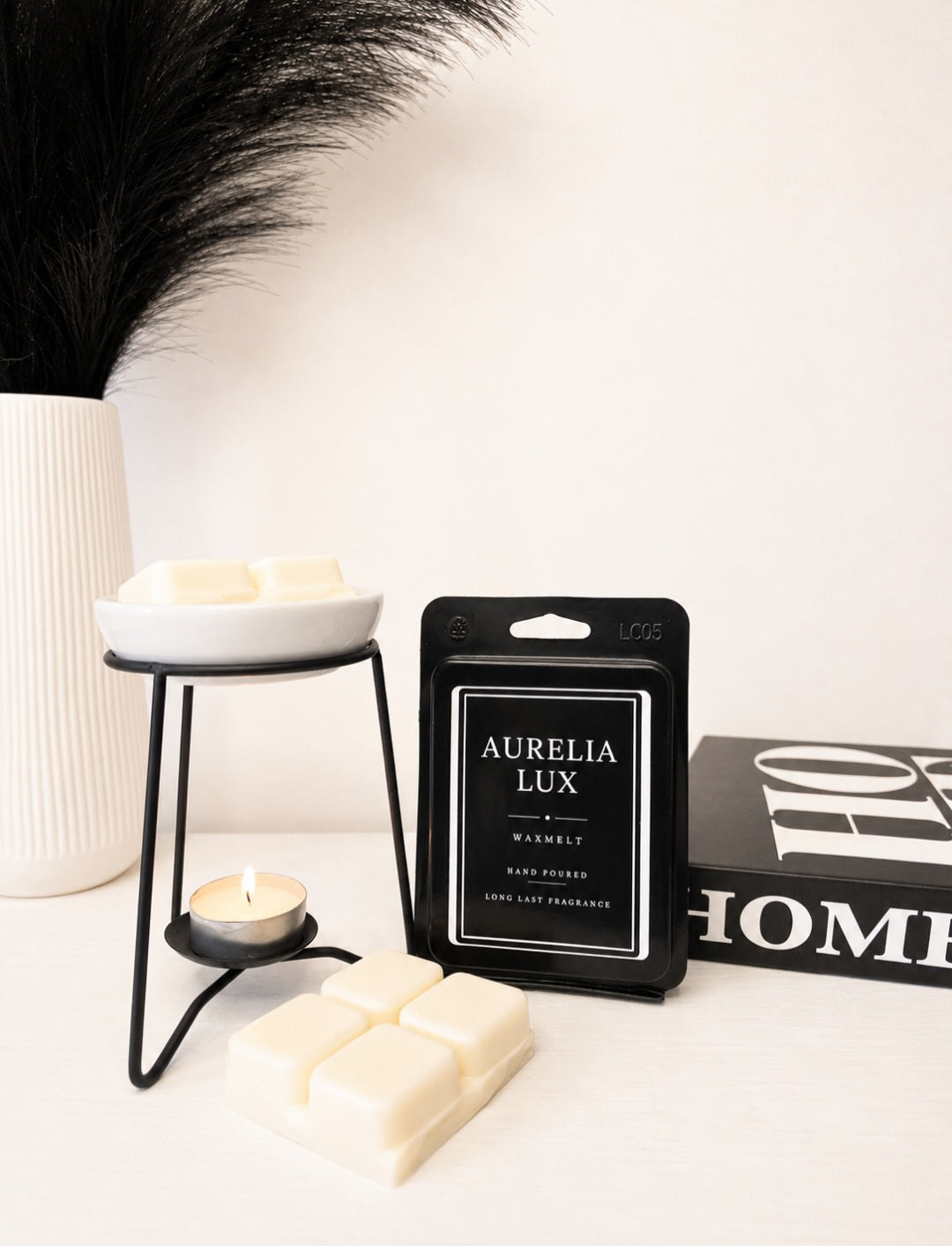 Aurelialux Luxury Six Cube Soy long-lasting Wax Melts
