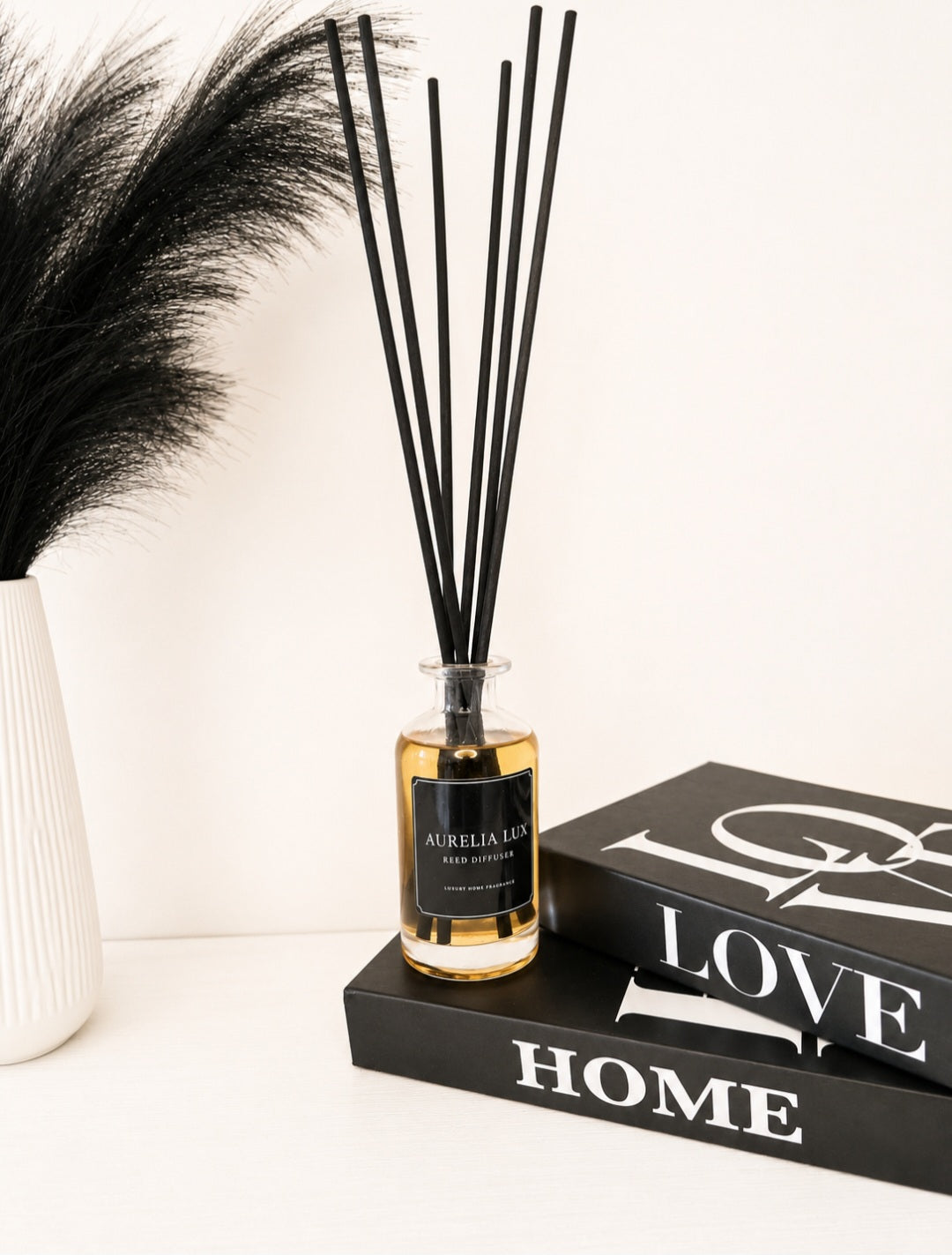 Aurelialux 250ML Long Lasting Natural Reed Diffuser