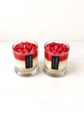 Strawberry Cheesecake scented Candle | Luxury Dessert Candle | Handmade Home Decor