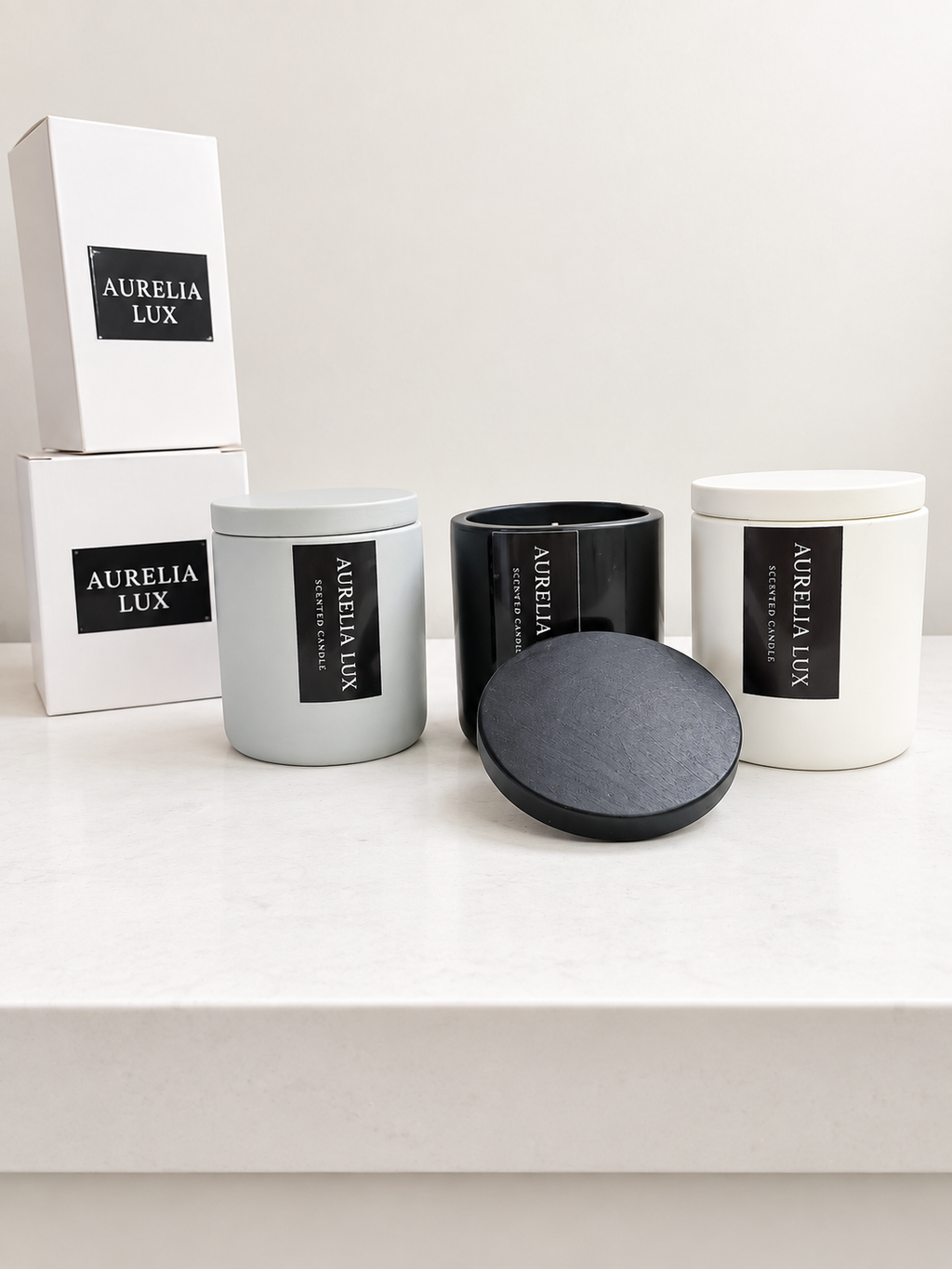 Aurelialux 200g Scented Candle Set