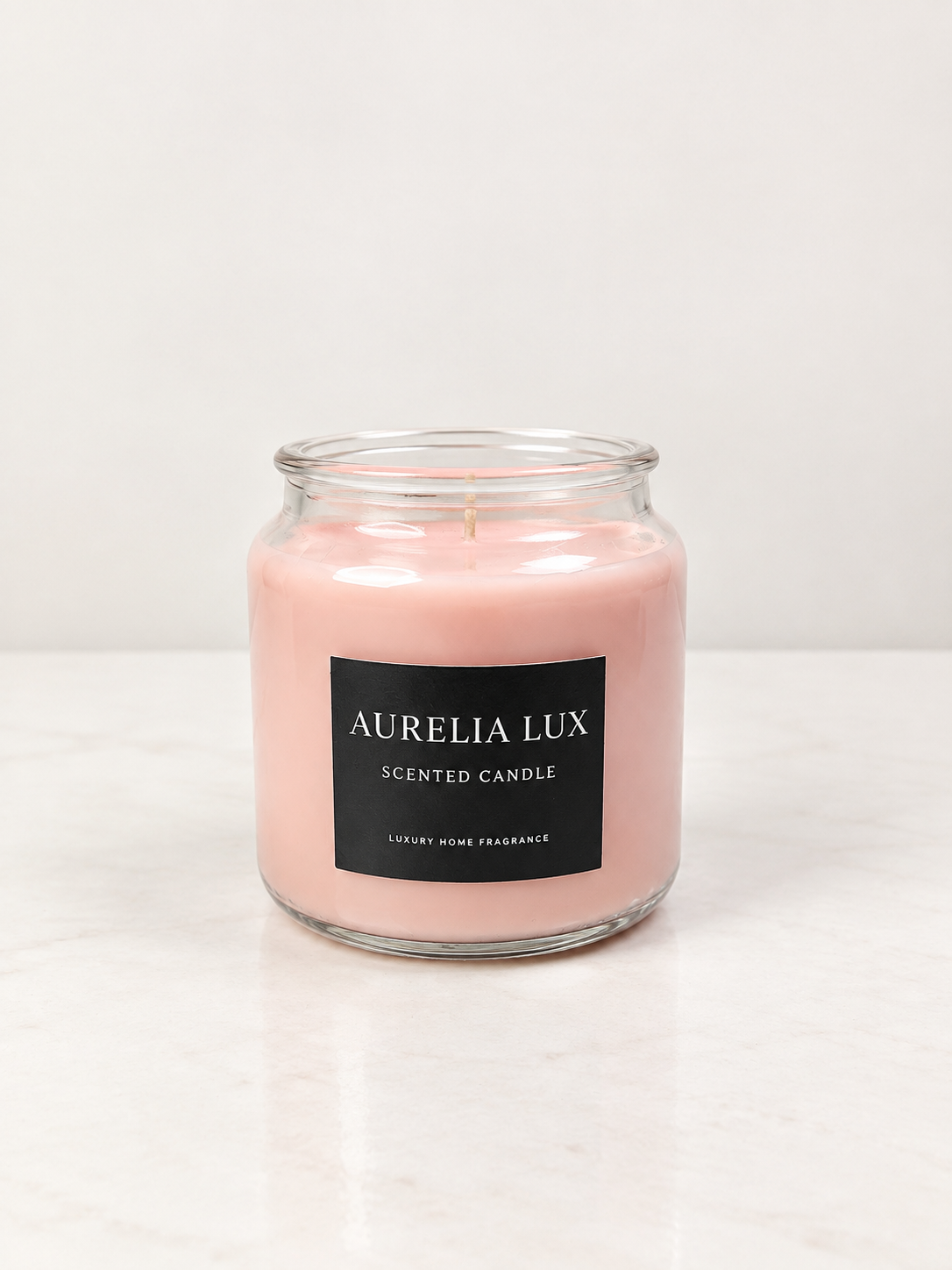 Aurelia Lux Traditional Scented  Candle - Cotton Candy