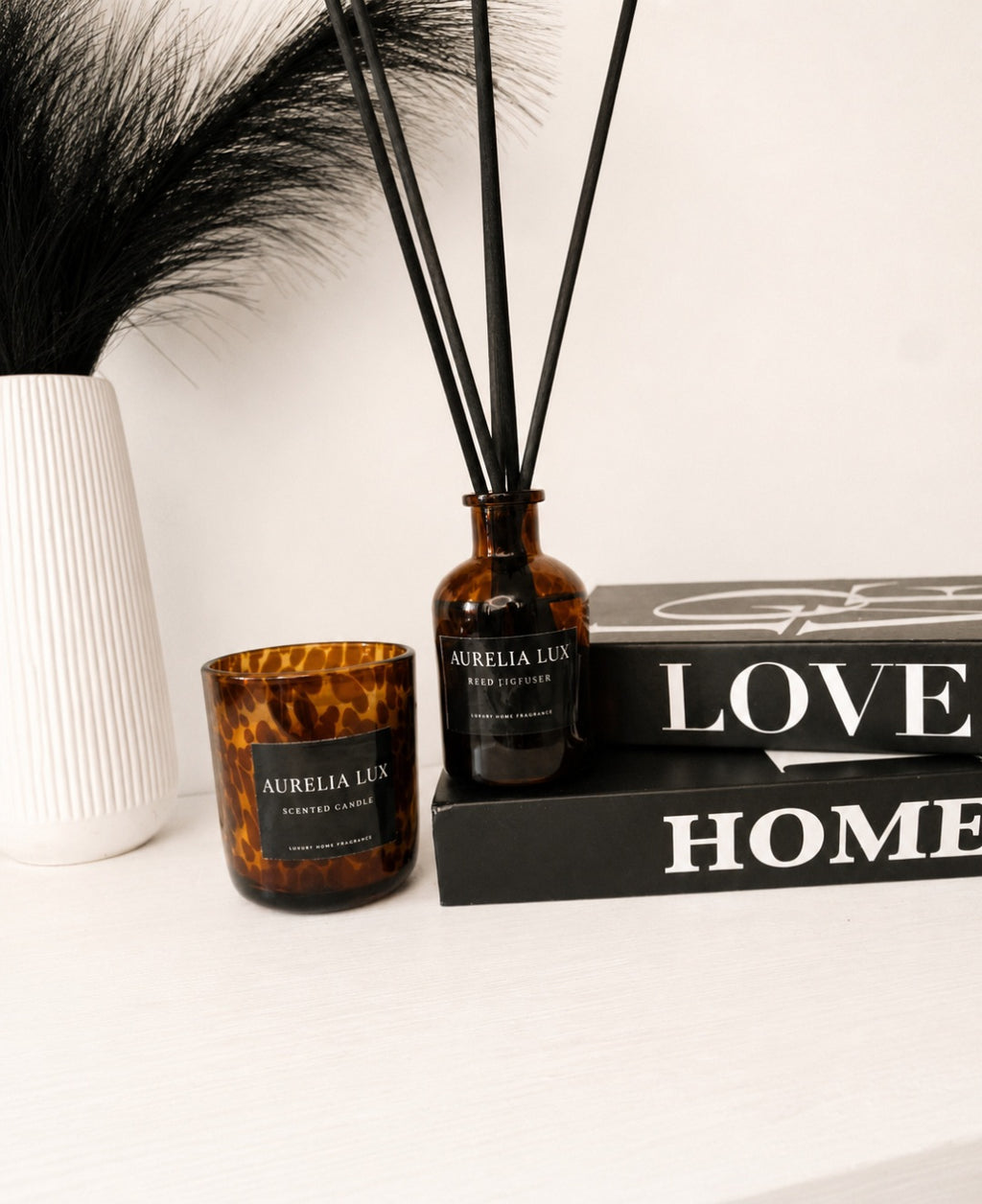 Leopard Luxury Home Fragrance Gift Set | AURELIA LUX